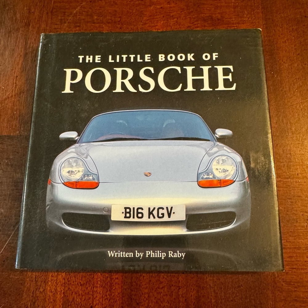 The Little Book of Porsche Coffee Table Book 6.25" x 6.25"